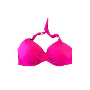Victoria's Secret The Unforgettable Halter Bikini Top Bright Pink Women Size 36D